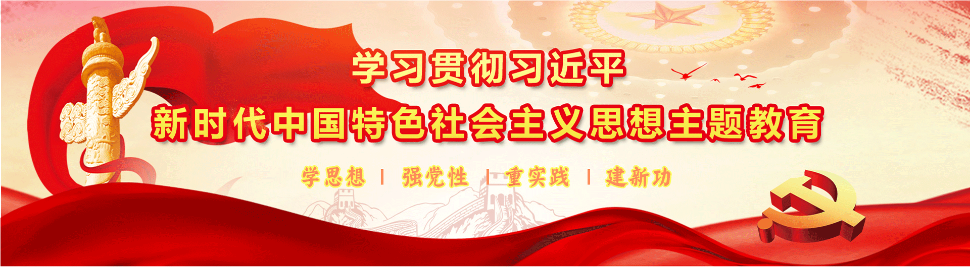 学习贯彻习近平新时代中国特色社会主义思想主题教育